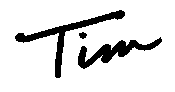 Tim's Signature