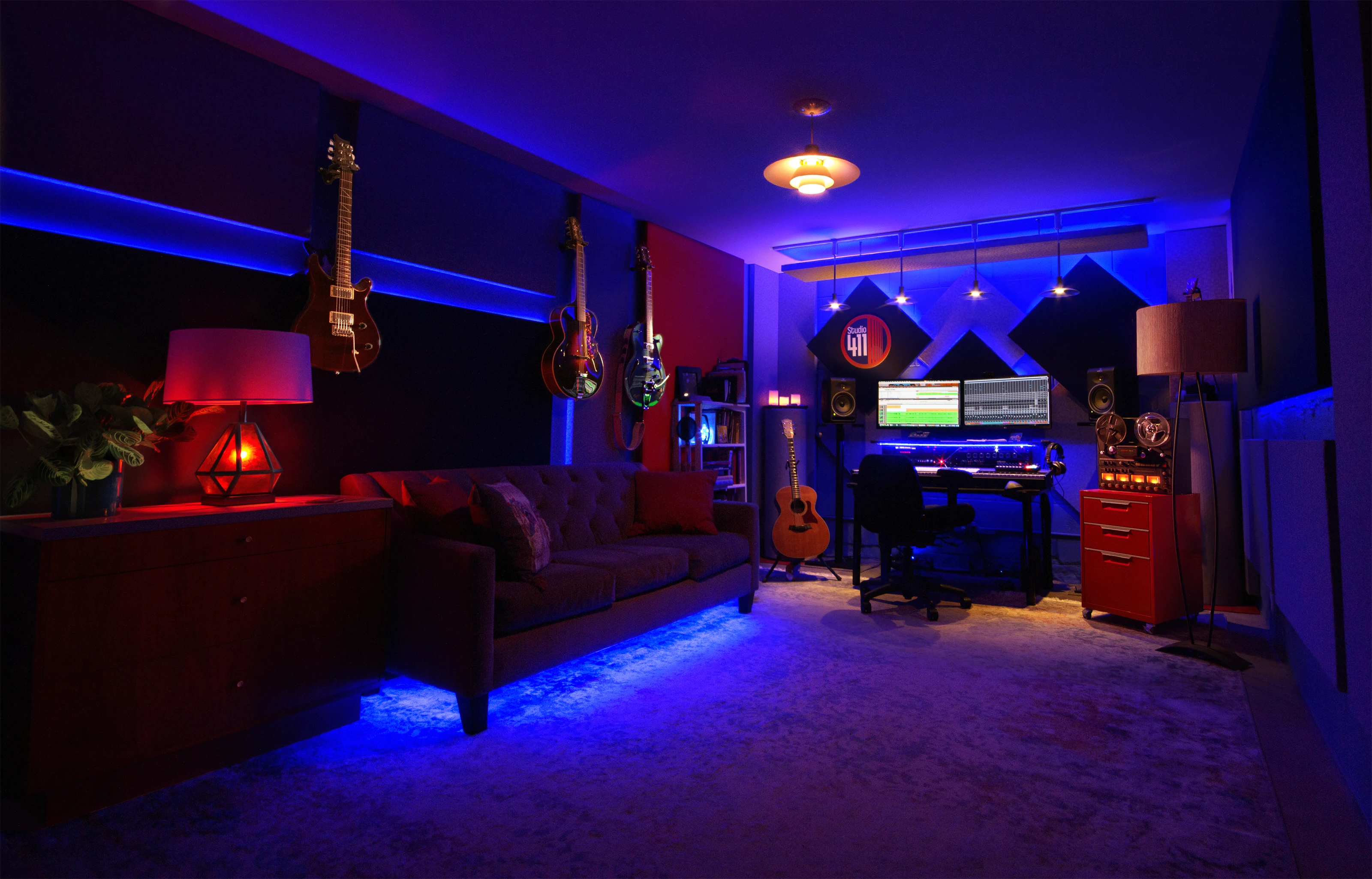 Studio 411 control room